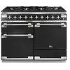 Piano de cuisson gaz FALCON ELISE 110 CHARBON Mat satiné NICKEL