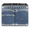 Piano de cuisson gaz FALCON ELISE 110 ROCHE BLEUE NICKEL BROSSÉ