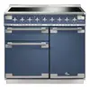 Piano de cuisson induction FALCON ELISE 100 ROCHE BLEUE  NICKEL BROSSÉ