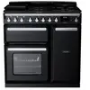 Piano Mixte Falcon Estel Deluxe Esdl90dfpgbl/cm-e1 Noir Brillant Chrom...