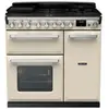 Piano Mixte Falcon Estel Deluxe Esdl90dfppcr/cm-e1 Crème Pastel Chrome