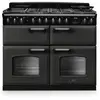 Piano de cuisson mixte FALCON NGC TAB MIX 110 CM ARDOISE CHROME