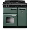 Piano de cuisson gaz FALCON NGC TAB GAZ 90 CM VERT MINERAL CHROME