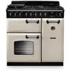Piano de cuisson gaz FALCON NGC TAB GAZ 90 CM CREME PASTEL CHROME