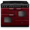 PIANO DE CUISSON CLASSIC DELUXE NGC TAB MIX 110 CM BORDEAUX CHROME