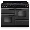 PIANO DE CUISSON CLASSIC DELUXE NGC TAB MIX 110 CM ARDOISE CHROME