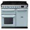 Piano Induction Falcon Estel Deluxe Esdl90eipmsb/cm-e1 Bleu Pastel Chr...