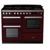 Piano Mixte Falcon Estel Deluxe Oc Esdlo110dfpbor/cm-e1 Bordeaux Chrom...