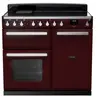 Piano Induction Falcon Estel Deluxe Esdl100eipbor/cm-e1 Bordeaux Chrom...