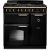 Piano de cuisson gaz FALCON NGC TAB GAZ 90 CM NOIR CHROME