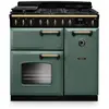Piano de cuisson gaz FALCON NGC TAB GAZ 90 CM VERT MINERAL LAITON AN