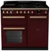 Piano Mixte Falcon Estel Deluxe Esdl100dfpbor/ab-e1 Bordeaux Laiton