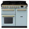 Piano Mixte Falcon Estel Deluxe Esdl100dfpmsb/ab-e1 Bleu Pastel Laiton