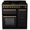 Piano Mixte Falcon Estel Deluxe Esdl90dfpgbl/ab-e1 Noir Brillant Laito...