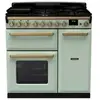 Piano Mixte Falcon Estel Deluxe Esdl90dfpmnt/ab-e1 Vert Pastel Laiton