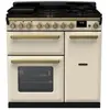 Piano Mixte Falcon Estel Deluxe Esdl90dfppcr/ab-e1 Crème Pastel Laiton