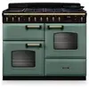 Piano Mixte Falcon Cldlo110dfpmgr/ab-e1 Vert Minéral Laiton