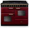 Piano Mixte Falcon Cldlo110dfpbor/ab-e1 Bordeaux Laiton