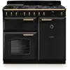 Piano de cuisson gaz FALCON NGC TAB GAZ 100 CM CHARBON LAITON ANTIQU