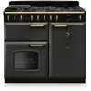 Piano de cuisson gaz FALCON NGC TAB GAZ 100 CM ARDOISE LAITON ANTIQU