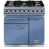 Piano de cuisson gaz FALCON Semi Pro DELUXE 90 BLEU DE CHINE NICKEL