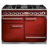 Piano de cuisson gaz FALCON Semi Pro DELUXE 110 ROUGE CERISE NICKEL