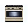 Cuisinière FALCON Professional+ FXP 90 mixte Crème/Chrome - PROP90FXPDFCR/C