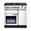 Piano de cuisson gaz FALCON Professional DELUXE 90 CM Blanc /CHROME