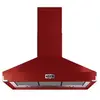 Hotte décorative murale FALCON PKR110 SUP EXT ROUGE NICKEL