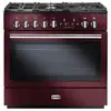 Piano de cuisson induction FALCON PROF+90FX MIXT ROUGE AIRELLE