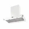 Hotte FALCON CONTEMPORAINE 1090 BLANC/NICKEL BROSSE - FHDCT1090WH/N