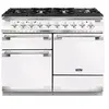Cuisinière FALCON ELISE 110 Blanche/Nickel brossé - ELS110DFWH/-EU