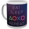 GB Eye Ltd, Playstation, Eat Sleep Repeat, Tasse
