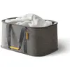 Joseph Joseph Hold-All - Panier à linge pliable 35L, tissu durable, résistant à l'humidité - Gris