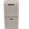 Joseph Joseph séparateur de déchets Totem2 x 30 litres aluminium blanc