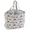 Sac de rangement à cordon Moutons - 18x32x34cm - Hobby Gift Ecru - Ecr...