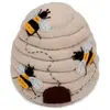 GENERIQUE Pique aiguille Ruche - 8x8x8.5cm - Distrifil(...) - Ecru