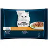 4x85g Gourmet Perle aiguillettes de dinde, thon, canard, agneau - Pâté...