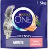 Croquettes chat adulte - Saumon et Céréales complètes - 1.5kg