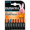 Duracell Optimum Piles alcalines AAA, 1,5 V LR03 MN2400, paquet de 8