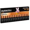 Duracell Pile alcaline AA / LR6 Plus Powerboost - Lot de 32