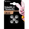 Piles Duracell Simply Lr44 X 5