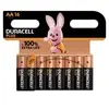 Duracell Plus-AA CP16 Lot de 16 Piles AA Mignon au manganèse alcaline 1,5 V
