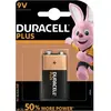 Pile Alcaline 9V Plus Power MN1604, 1 pièce (019256) - Duracell