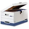 Caisse archives carton Bankers Box capacité - pour format folio - H. 3...