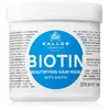 Kallos KJMN Professional Biotin masque pour cheveux fins, fragiles et ...