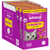 Whiskas Crunch poulet, dinde, canard pour chat - 6 x 100 g