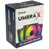 Kolink Umbra X 120mm ARGB High Performance PWM Fan Triple Pack - Black