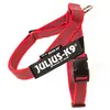 Julius-K9, Harnais à sangles IDC Color & Gray, Taille 2, Rouge-Gris