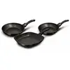 Berlinger Haus Black Rose Lot de 2 poêles et grill à induction 20-24-2...